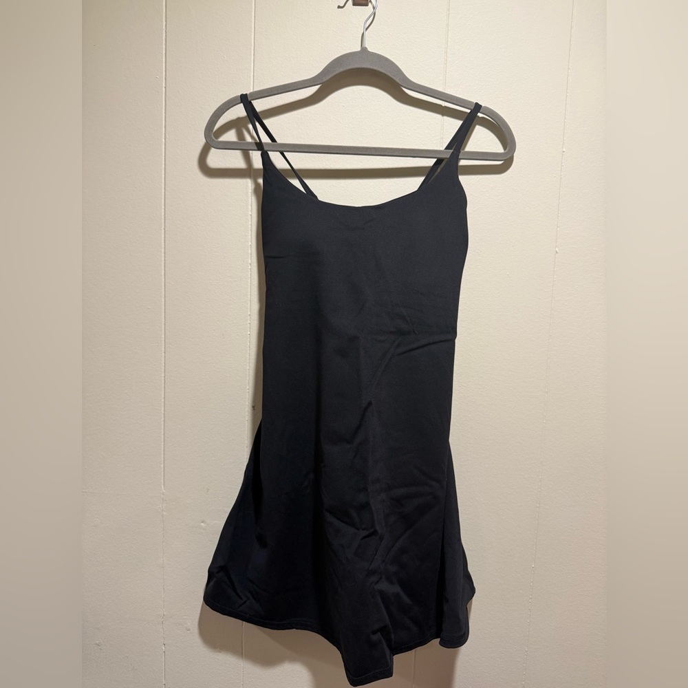 Halara Cloudful Air Black Dress